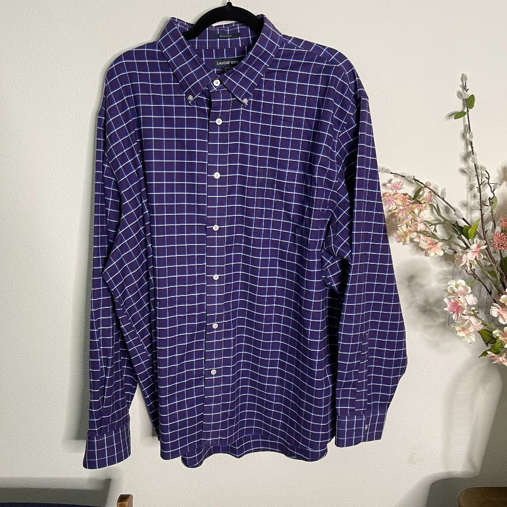 Lands End Button Down Shirt